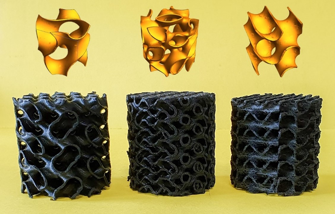 Impresión 3D para la construcción de materiales grafénicos altamente porosos con aplicación potencial en electrodos de sistemas de almacenamiento de energía