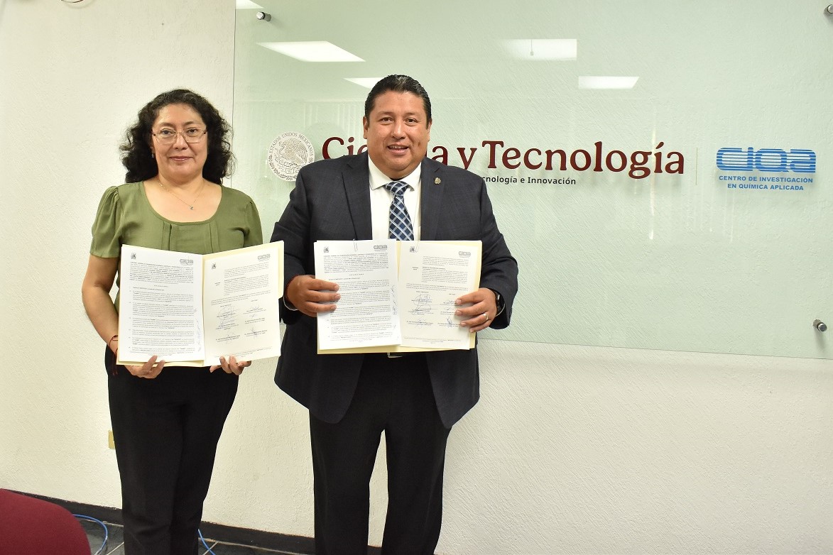 Firma de convenio ITCM y CIQA.